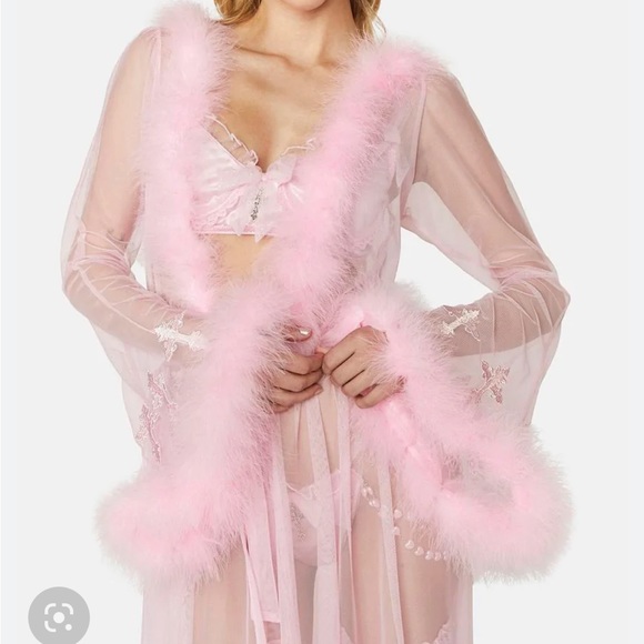 Dolls Kill Jackets & Blazers - Pink robe